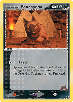Team Magma's Poochyena